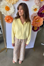 Wide Leg Flowy Pant Paisley Print