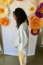 Denim Jacket Washed Light Blue