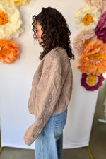Floral Quilted Bomber Jacket