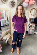 Ashley Tee Plum