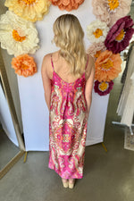 Ornamental Tank Top Maxi Dress