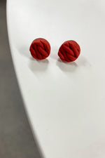 Cable Knit Sweater Stud Earrings