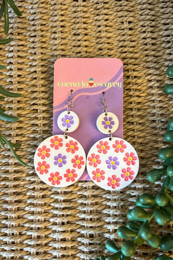Happy Little Flowers - Lilac&Lemon