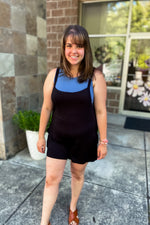 Ella Romper Black