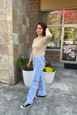 High Rise Dad Cargo Jeans