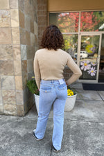 High Rise Dad Cargo Jeans