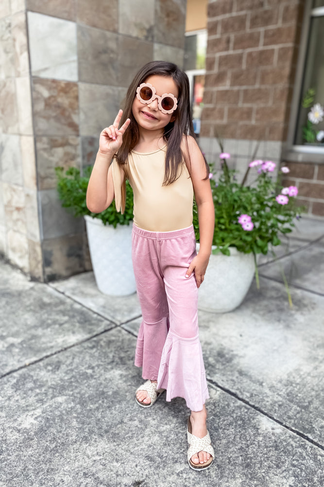 Baby/Kid Flower Sunglasses - Lilac&Lemon