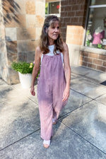 Carly Corduroy Jumpsuit - Lilac&Lemon