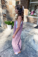 Carly Corduroy Jumpsuit - Lilac&Lemon