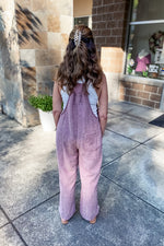 Carly Corduroy Jumpsuit - Lilac&Lemon