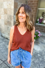 Donna Crochet Tank - Lilac&Lemon