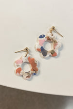 Simply Saige Perfect Pastel Combo Flower Earrings - Lilac&Lemon