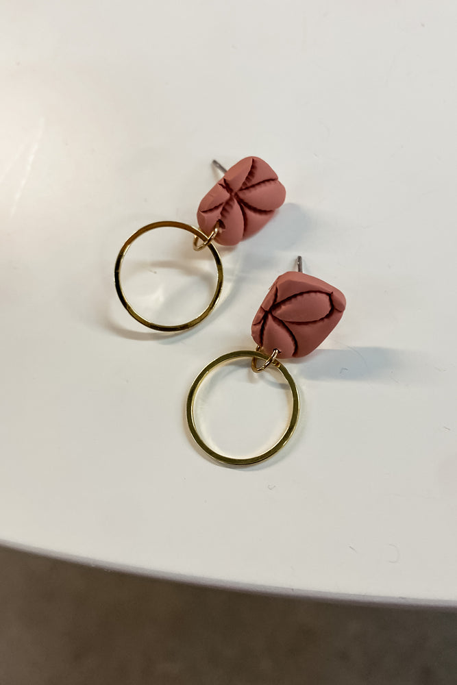 Simply Saige Terracotta Dangles - Lilac&Lemon