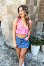 Riley Floral Crop Top