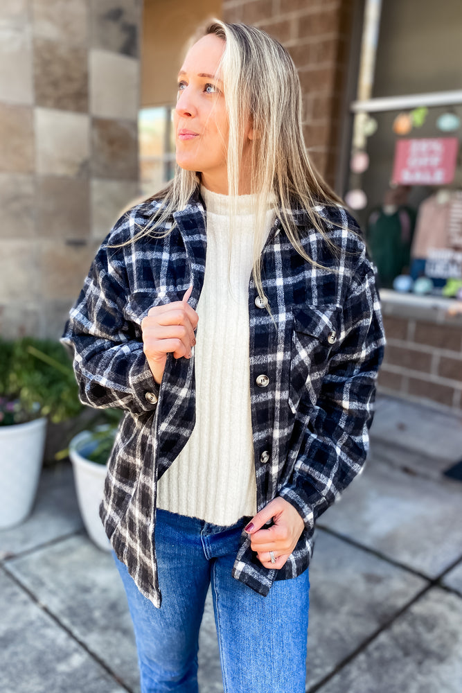 Taylor Super Soft Plaid Shacket