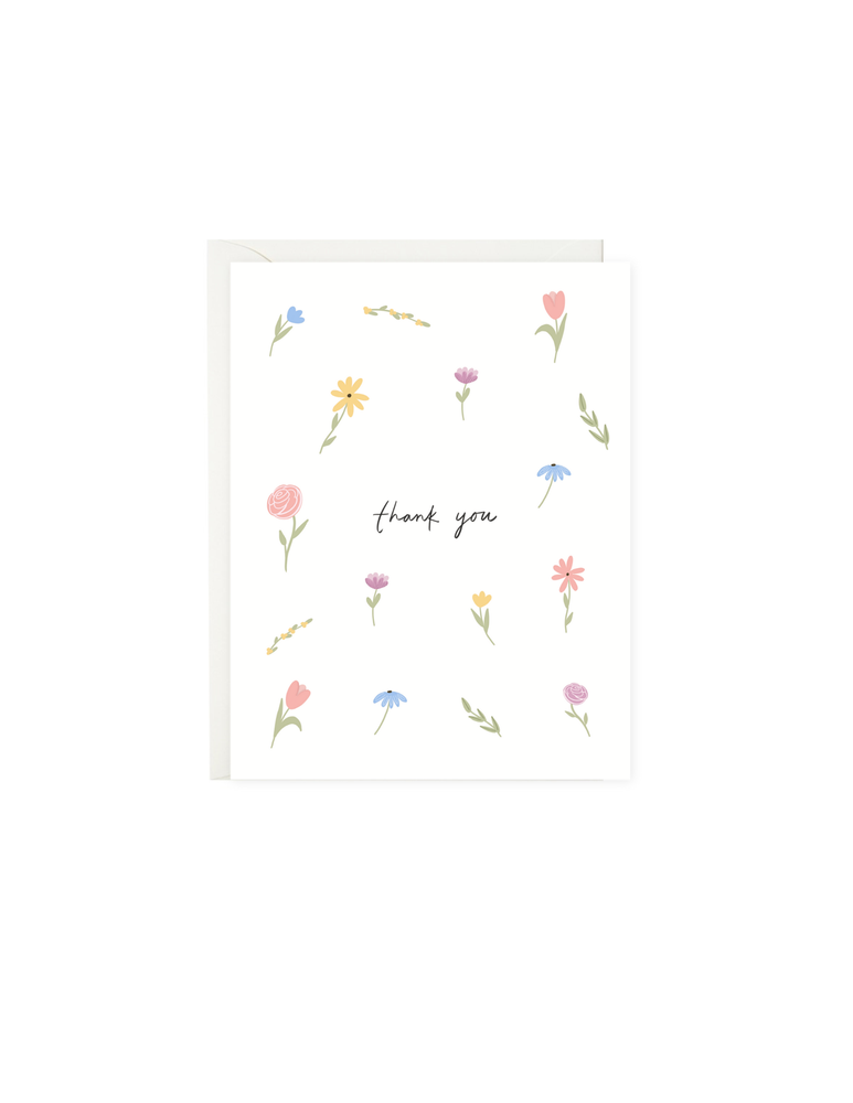 Thank You Flowers | Thank You Card