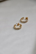 Eternity Hoop Earrings