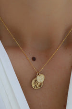 Coin Charm Necklace