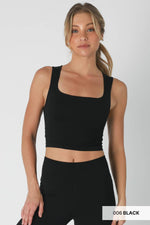 Clean Line Square Neck Top