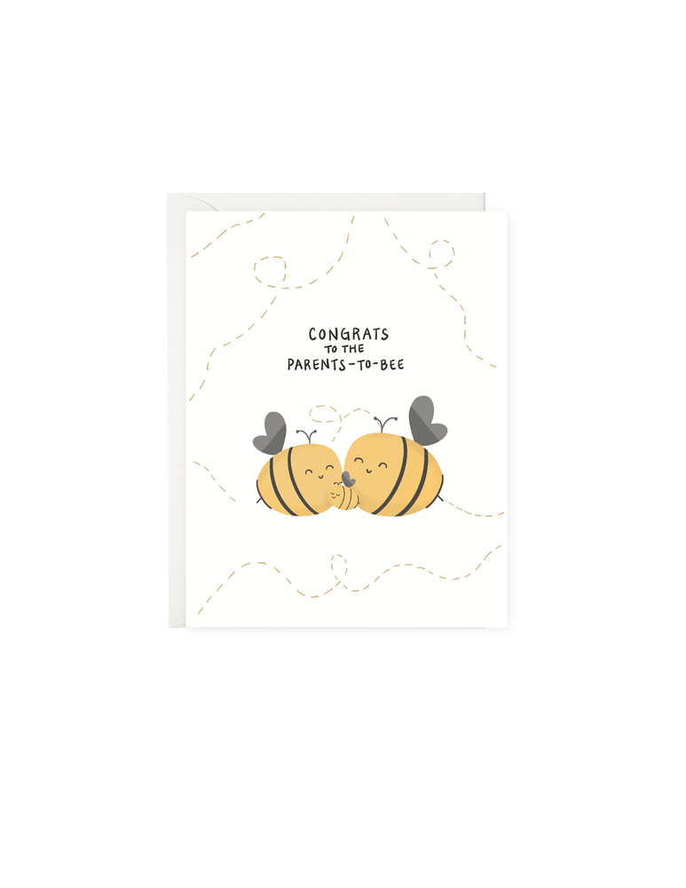 Congrats to the Parents-to-bee | Baby Pun Card