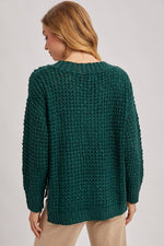 Thermal Henely Sweater Top