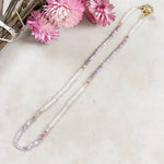 Mist Gemstone Beaded Necklace