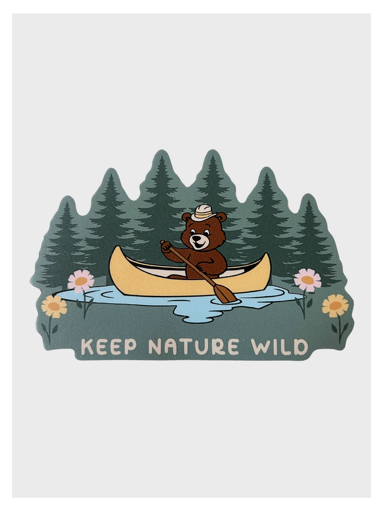 Keep Nature Wild Sticker