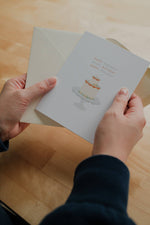 Happy Birthday Tiered Cake | Birthday Card