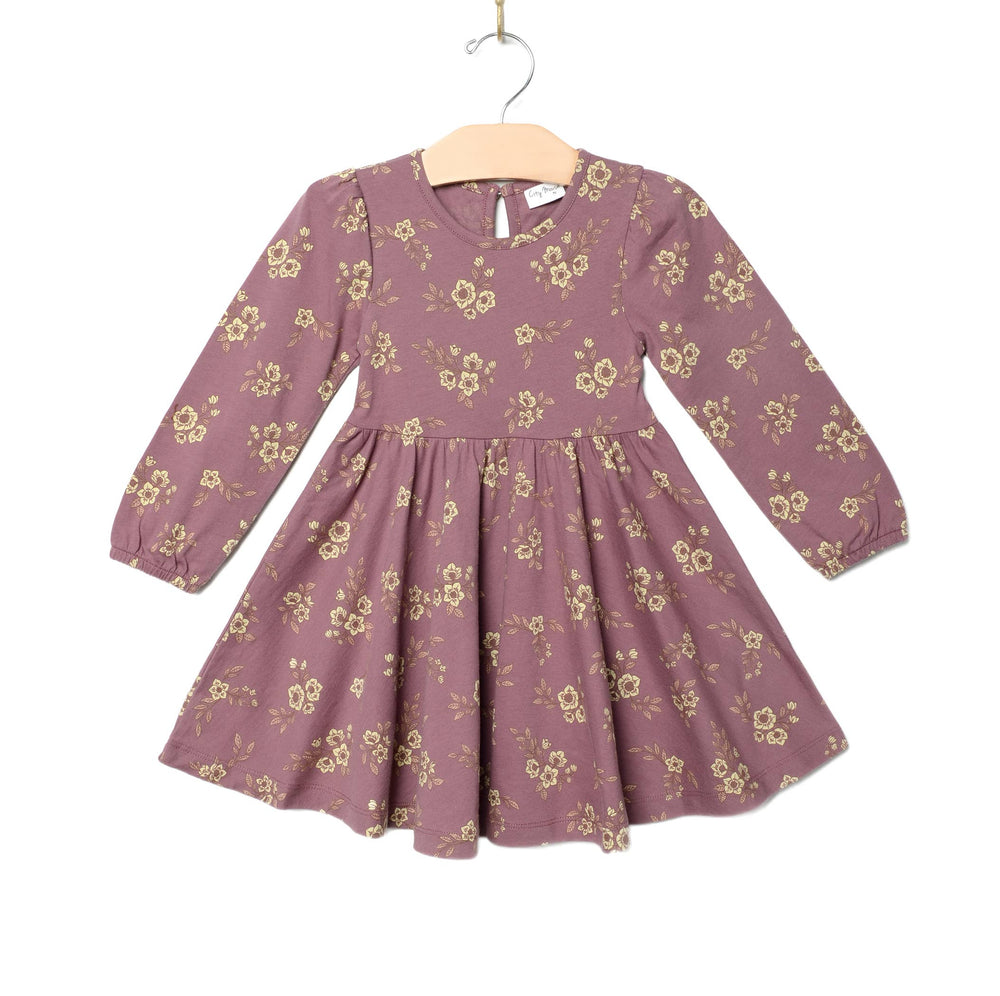 Twirl Dress Orchid Blooms