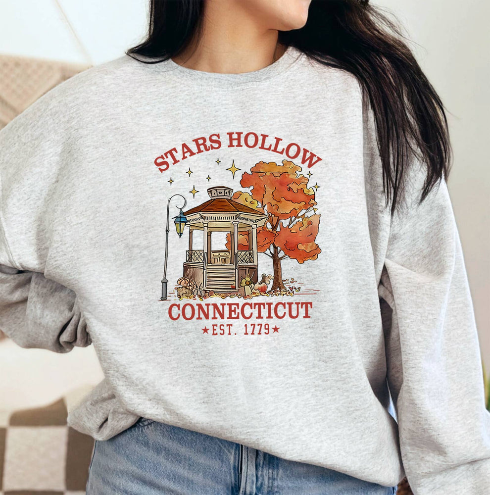 Stars Hollow Gilmore Girls Crewneck Graphic Sweatshirt