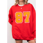 Go Taylor's Boyfriend 87 Graphic Sweatshirt