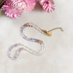 Mist Gemstone Beaded Necklace
