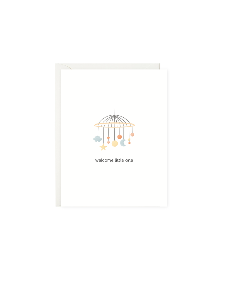 Welcome Little One | Baby Card