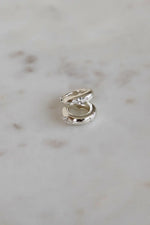 Aurum Silver Hoops