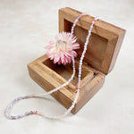 Mist Gemstone Beaded Necklace
