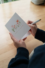 Baby in Bloom | Baby Card