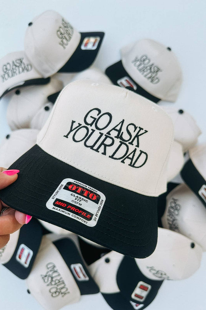 Go Ask Your Dad Trucker Hat