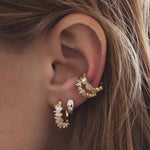 Tapered Baguette Earrings