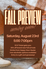 Fall Preview Ticket