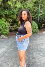 Elle Tank Black - Lilac&Lemon