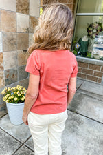 Ashley Tee Salmon - Lilac&Lemon