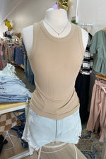 Elle Tank Beige - Lilac&Lemon