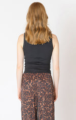Black Ribbed Tank