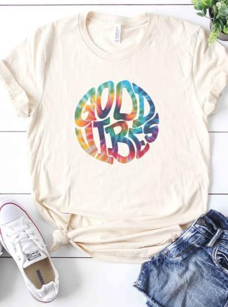 *Plus* Tie Dye Good Vibes Graphic Tee