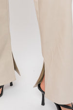 Velma Faux Leather Pant - Lilac&Lemon