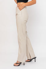 Velma Faux Leather Pant - Lilac&Lemon