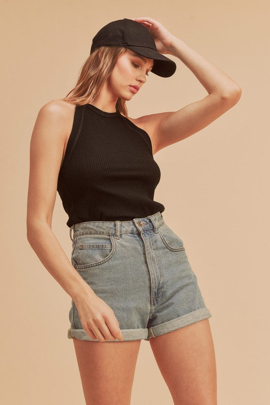 Alex Black Tank Top