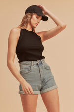 Alex Black Tank Top