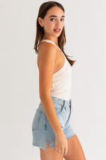 Liza Cross Front Bodysuit - Lilac&Lemon