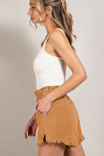 Emily High Waisted Shorts - Lilac&Lemon